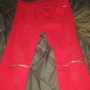 Cut and Ripped Jeans